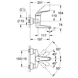 Grohe Euroeco Special Tek Kumandalı Lavabo Bataryası - 32767000 Hemen Al