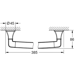 Grohe Grandera Banyo Tutamağı - 40960000