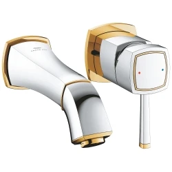 Grohe Grandera İki Delikli Beyaz-Bronz Lavabo Bataryası - 29416IG0 Hemen Al