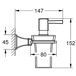 Grohe Grandera Seramik Sıvı Sabunluk Ve Tutacağı - 40910IG0 Hemen Al