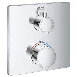 Grohe Grohtherm Convent. Concealed Ankastre Termostatik Banyo Bataryası- 24078000 Hemen Al