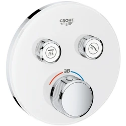 Grohe Grohtherm SmartControl Çift Valfli Akış Kontrollü Ankastre Termostatik Duş Bataryası - 29151LS0 Hemen Al