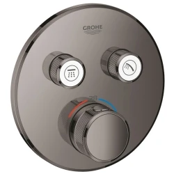 Grohe Grohtherm SmartControl Çift Valfli Akış Kontrollü Nikel Ankastre Termostatik Duş Bataryası - 29119AL0 Hemen Al