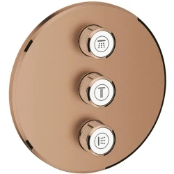 Grohe Grohtherm SmartControl Rose Gold Üç Valfli Akış Kontrollü Kumanda - 29122DL0