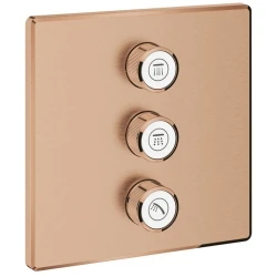 Grohe Grohtherm SmartControl Rose Gold Üç Valfli Akış Kontrollü Kumanda - 29127DL0 Hemen Al