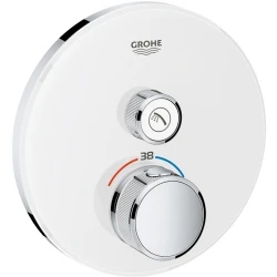 Grohe Grohtherm SmartControl Tek Valfli Akış Kontrollü Ankastre Termostatik Duş Bataryası - 29150LS0