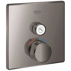 Grohe Grohtherm SmartControl Tek Valfli Akış Kontrollü Nikel Ankastre Termostatik Duş Bataryası - 29123A00 Hemen Al