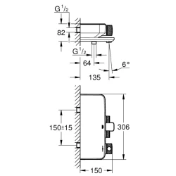 Grohe Grohtherm SmartControl Termostatik Banyo Bataryası - 34718000 Hemen Al