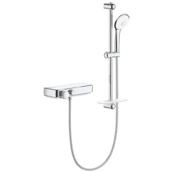 Grohe Grohtherm SmartControl Termostatik Duş Bataryası Duş Seti Dahil - 34720000 Hemen Al