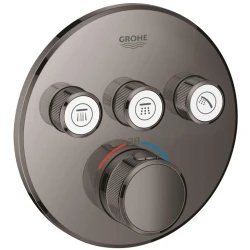 Grohe Grohtherm SmartControl Üç Valfli Akış Kontrollü Nikel Ankastre Termostatik Duş Bataryası - 29121AL0