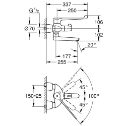 Grohe Grohtherm Special Termostatik Lavabo Bataryası - 34020001 Hemen Al