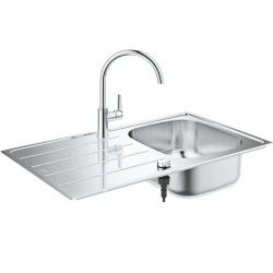 Grohe K200 Stainless Steel Eviye Ve Batarya Seti - 31562SD1