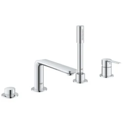 Grohe Lineare New Dört Delikli Küvet Bataryası - 19577001 Hemen Al