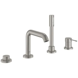 Grohe Lineare New Dört Delikli Nikel Küvet Bataryası - 19577DC1 Hemen Al