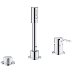 Grohe Lineare New Üç Delikli Tek Kumandalı Banyo Kombinasyonu - 19965001