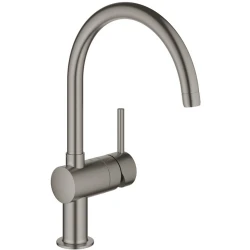 Grohe Minta Tek Kumandalı Nikel Eviye Bataryası - 32917AL0