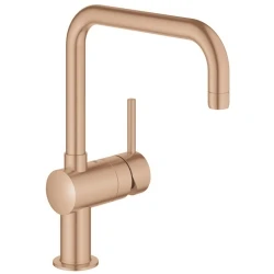 Grohe Minta Tek Kumandalı Rose Gold Eviye Bataryası - 32488DL0 Hemen Al