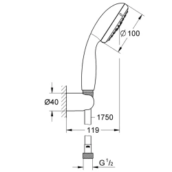 Grohe NTempesta el Duşu Seti - 27849001