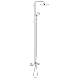 Grohe New Tempesta Cosmop. System Duvara Monte Tek Kumandalı Bataryalı Duş Sistemi- 26224001
