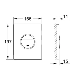 Grohe Nova Cosmopolitan Kumanda Paneli - 38765000