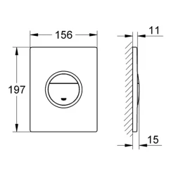 Grohe Nova Light Kumanda Paneli - 38809000 Hemen Al