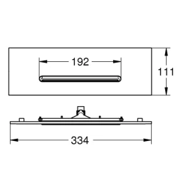 Grohe Rainshower AQUA Sprey Oluşturuculu Tavan Duşu Kapağı - 26734000