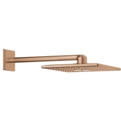 Grohe Rainshower SmartActive 2 Akışlı Rose Gold Tepe Duşu Seti - 26479DL0