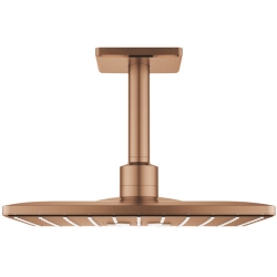 Grohe Rainshower SmartActive 2 Akışlı Rose Gold Tepe Duşu Seti - 26481DL0