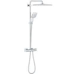 Grohe Rainshower System Duvara Monte Termostatik Bataryalı Duş Sistemi - 26652000