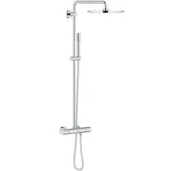 Grohe Rainshower System Duvara Monte Termostatik Bataryalı Duş Sistemi - 27966000