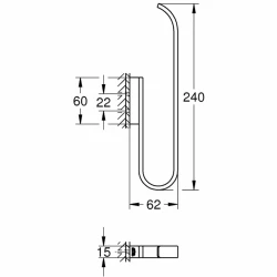 Grohe Selection Çift Rulo İçin Rose Yedek Tuvalet Kağıdı Tutacağı - 41067DA0 Hemen Al