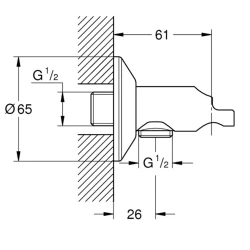 Grohe Sena Trigger Spray Valf - 26333000 Hemen Al