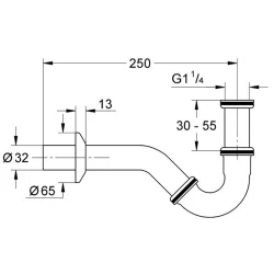 Grohe Sifon 1 1/4