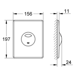 Grohe Skate Kumanda Paneli - 38862P00