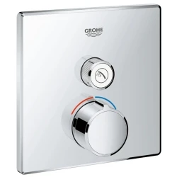 Grohe SmartControl Mixer Tek Valfli Akış Kontrollü Ankastre Duş Bataryası - 29147000