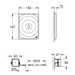 Grohe Tectron Surf Fotoselli Kumanda Paneli - 38699001 Hemen Al