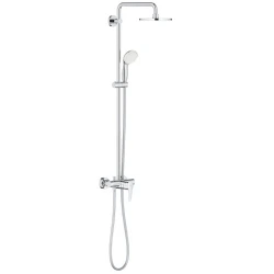 Grohe Tempesta Cosmopolitan Duvara Monte Tek Kumandalı Bataryalı Duş Sistemi - 26244001