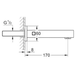 Grohe Universal Cube Çıkış Ucu - 13303000 Hemen Al