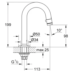 Grohe Universal Universal Musluk DN15 - 20201000