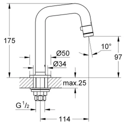 Grohe Universal Universal Musluk DN15 - 20202000