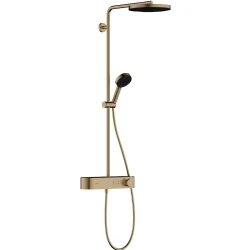 Hansgrohe Pulsify S 260 1jet, ShowerTablet Select Mat Bronz Duş Kolonu Hemen Al