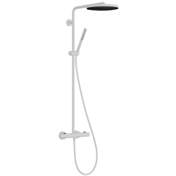 Hansgrohe Pulsify S Pro 260 Ecostat Fine İle Mat Beyaz Duş Kolonu - 24222700