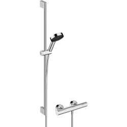 Hansgrohe Pulsify Select S Termostatik Banyo Bataryalı 90 Cm Duş Barı - 24271000