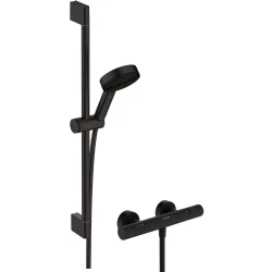 Hansgrohe Pulsify Select S Satin Siyah Termostatik Banyo Bataryalı 65 Cm Duş Barı - 24262670