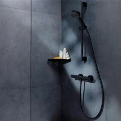 Hansgrohe Pulsify Select S Satin Siyah Termostatik Banyo Bataryalı 65 Cm Duş Barı - 24262670