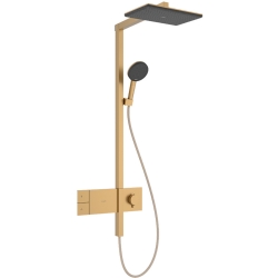 Hansgrohe Raindance Alive Q 210/340 1jet Mat Bronz Duş Kolonu - 24580140