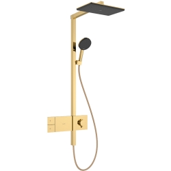 Hansgrohe Raindance Alive Q 210/340 1jet Parlak Altın Duş Kolonu - 24580990
