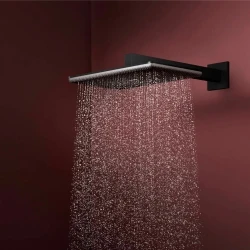Hansgrohe Raindance Alive Q 210/340 2jet EcoSmart Satin Siyah Tepe Duşu - 24551670