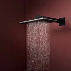 Hansgrohe Raindance Alive Q 210/340 2jet EcoSmart Satin Siyah Tepe Duşu - 24551670