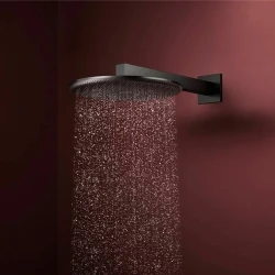 Hansgrohe Raindance Alive S 300 1jet EcoSmart Mat Siyah-Krom Tepe Duşu - 24521340